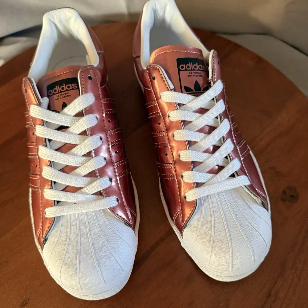 Adidas Superstar Boost Copper Metallic Women's Basketball Shoes BB2270 Size 8.5 - Picture 5 of 13